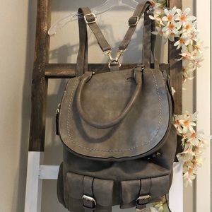 Aldo large backpack purse